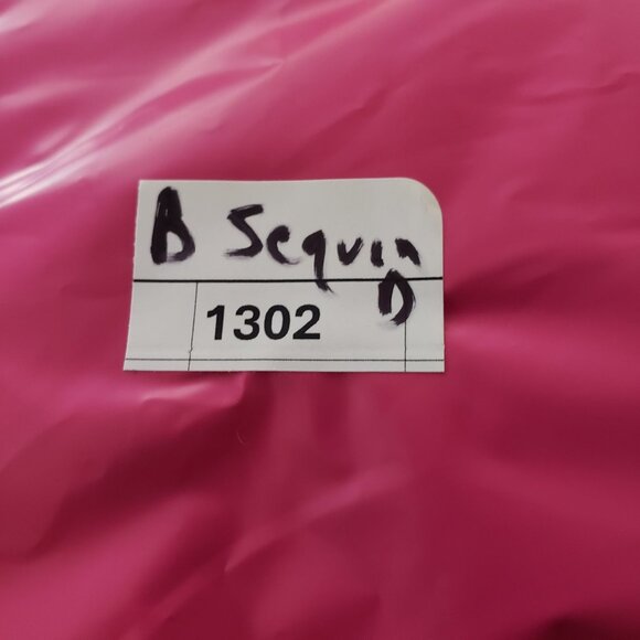 R & M Richards NYC Womens 6 Drape Back Blue / Silver V Back Sequin Dress NWT - Picture 14 of 14